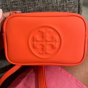 Tory Burch perry bombe mini bag in orange
